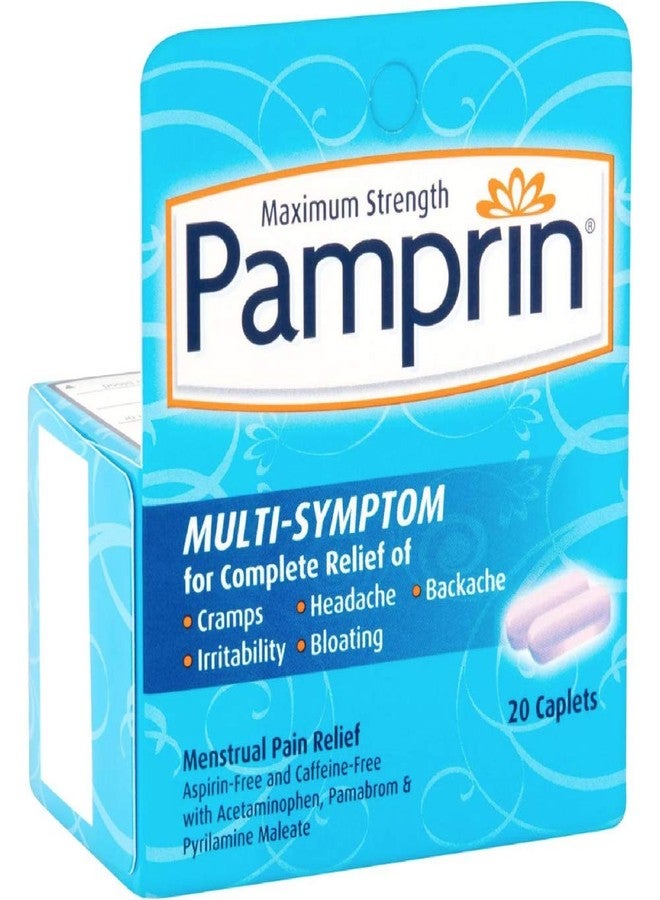 Pamprin Menstrual Pain Relief Multi Symptom -- 20 Capsules